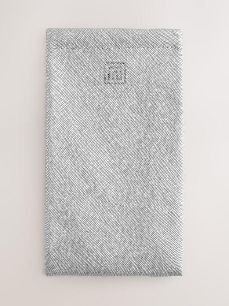 Silver Snap Sunglasses Pouch - Image 1 of 3