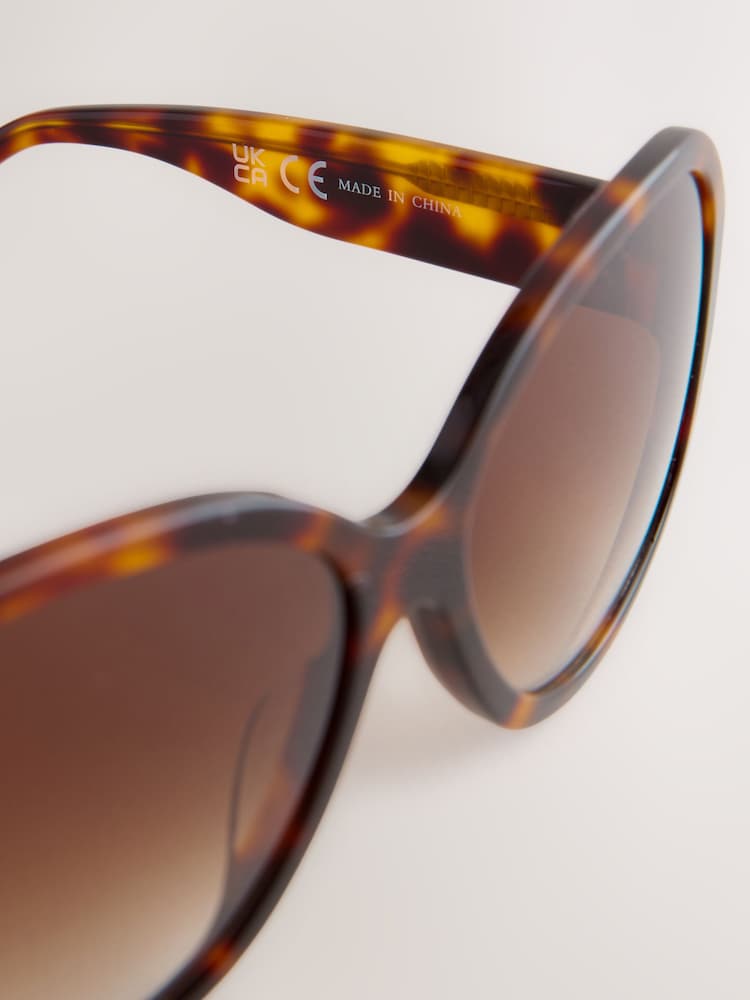 Marrón carey - Acetate Wrap Sunglasses - Imagen 7 de 7 Marrón carey - Acetate Wrap Sunglasses - Imagen 7 de 7