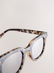 Tortoiseshell Brown Square Sunglasses - Image 5 of 5