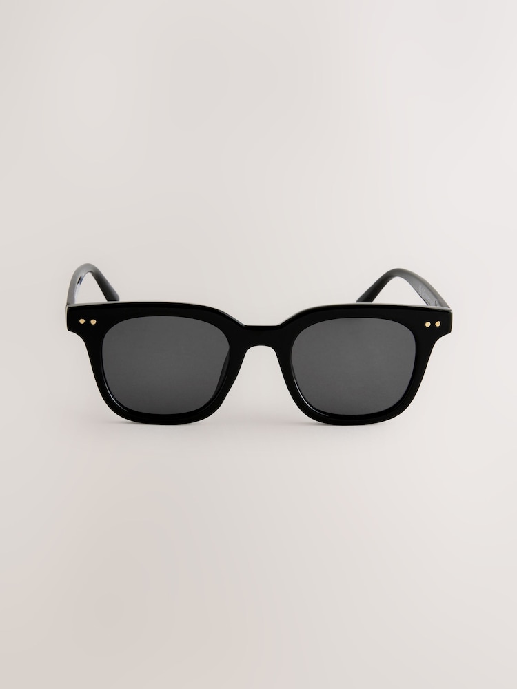 Noir - Lunettes de soleil carrées - Image 4 of 6