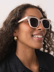 Cream - Ochelari de soare pătrați - Image 2 of 6