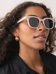 Cream - Ochelari de soare pătrați - Image 3 of 6