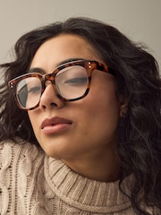 Tortoiseshell Brown Ready to Wear Reader Glasses - Image 1 of 6