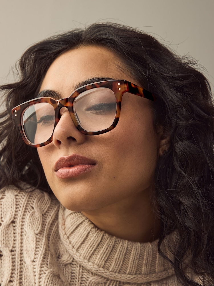Tortoiseshell Brown Ready to Wear Reader Glasses - Image 1 of 6