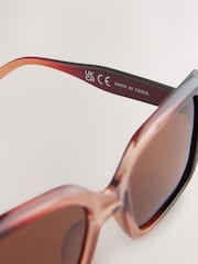 Toffee Large Square Sunglasses - Image 5 of 7