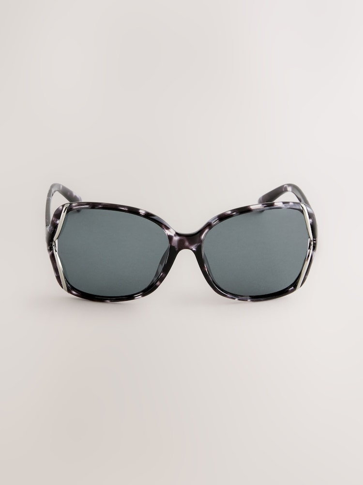 Grey Square Sunglasses - Image 3 of 5