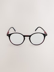 Black Round Ready to Wear Reading Glasses - Image 4 of 6