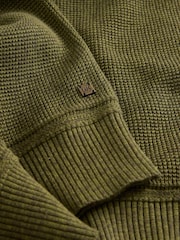 White Stuff Green Attadale Funnel Neck Jumper - Image 6 of 6