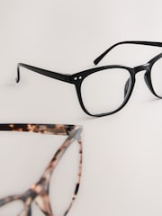 Black/Brown Ready To Wear Reading Glasses 2 Pack - Image 7 of 9