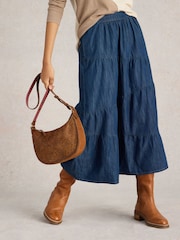 White Stuff Brown Suzie Swing Convertible Bag - Image 5 of 5