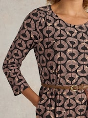 White Stuff Black Tallie Jersey Dress - Image 4 of 6