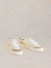 White Stuff White Toni Leather Trainers - Image 2 of 4