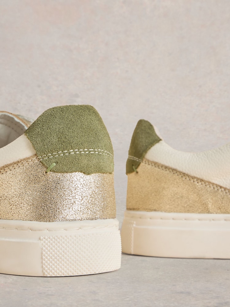 White Stuff White Toni Leather Trainers - Image 4 of 4