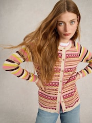 White Stuff – Lulu – Strickjacke mit Norwegermuster - Bild 1 von 6