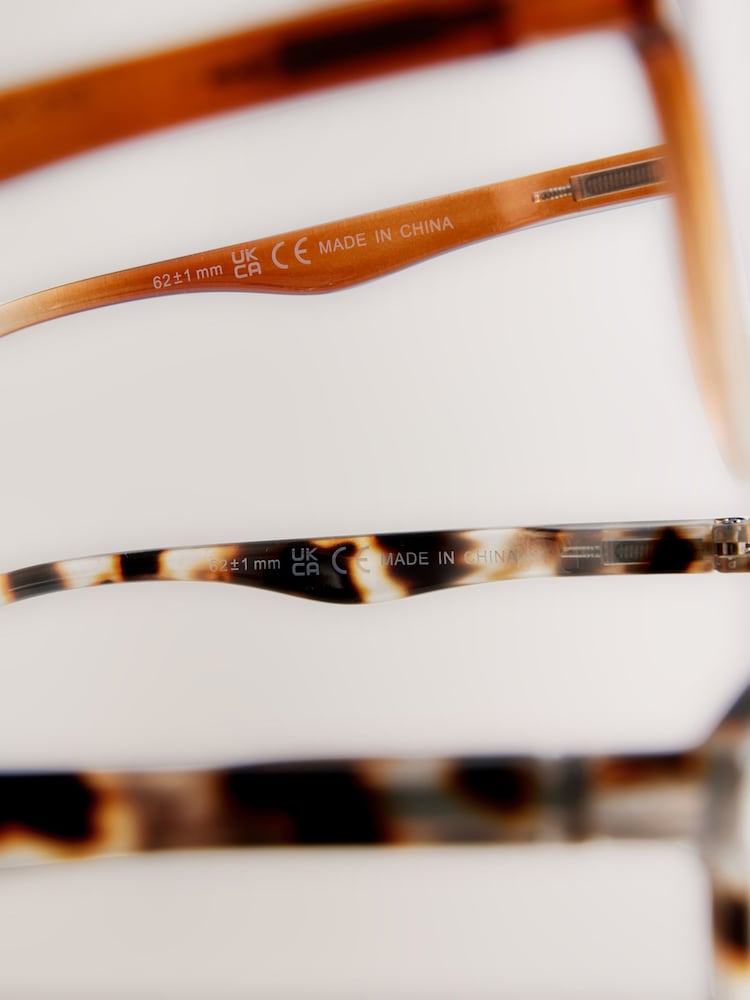 Grey/Brown Ready To Wear Reading Glasses 2 Pack - Image 10 of 10