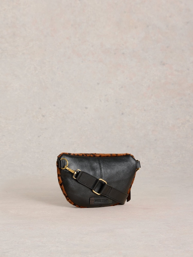 White Stuff Brown Mini Sebby Leather Sling Bag - Image 4 of 4 White Stuff Brown Mini Sebby Leather Sling Bag - Image 4 of 4