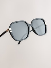 Black Square Sunglasses - Image 4 of 5