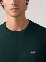 Waldgrün - Levi's® Rundhals-T-Shirt mit Original Housemark 100 % Baumwolle - Bild 3 von 5