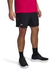 Under Armour Charcoal Black Vanish Shorts - Image 3 of 4