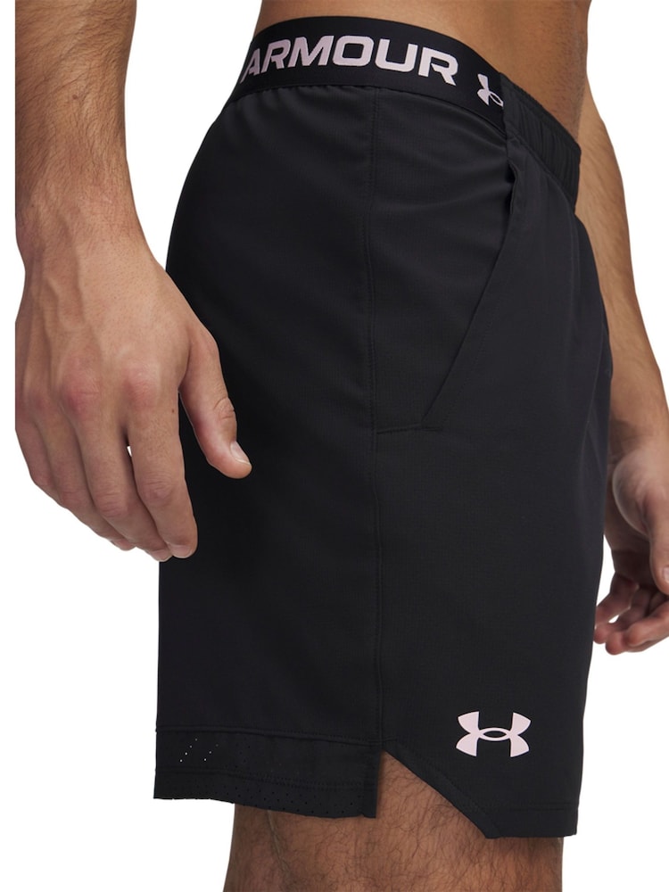 Under Armour Charcoal Black Vanish Shorts - Image 4 of 4