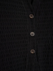 River Island Black Textured Shirt - Image 4 of 4