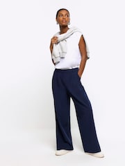 River Island 100% Cotton Crew Neck T-Shirts 2 Pack - Imagen 2 de 4