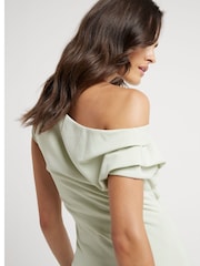 River Island White Drape Shoulder Top - Image 2 of 4