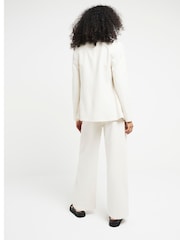 River Island Cream Linen Blazer - Image 2 of 4