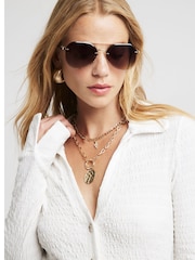 River Island Cream Textured Shirt - Image 3 of 4