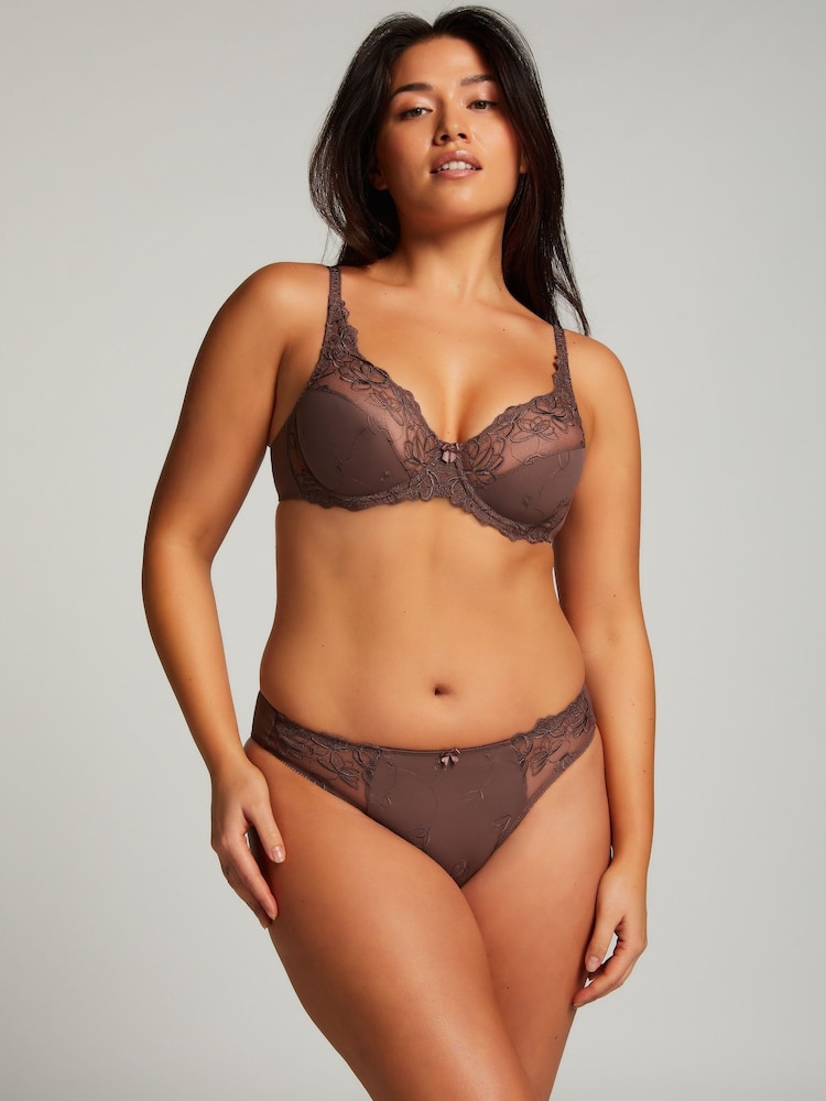 Hunkemöller Diva Brown knickers - Image 1 of 5