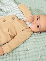 Aden + Anais White Cotton Muslin Blanket - Image 4 of 5