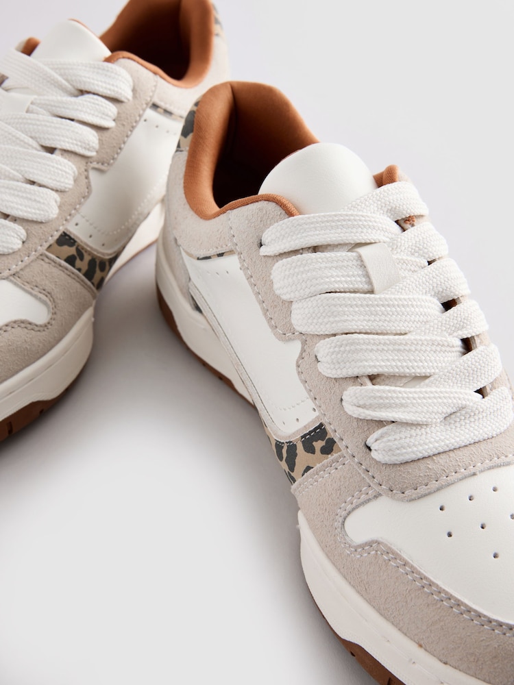 Blanco animal - Zapatillas de deporte gruesas retro de Forever Comfort® - Imagen 8 de 8 Blanco animal - Zapatillas de deporte gruesas retro de Forever Comfort® - Imagen 8 de 8