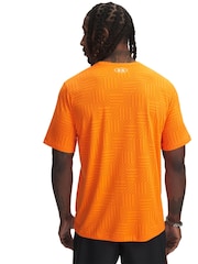 Оранжевый - Under Armour Tech Vent Geotessa Short Sleeve T-Shirt - Image 2 of 3