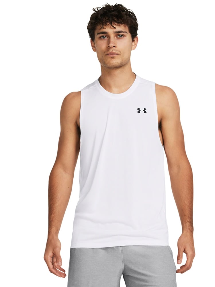 Under Armour White Tech Tank - Image 1 of 4