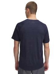Under Armour Grey Tech Textured Short Sleeve T-Shirt - Image 2 of 2