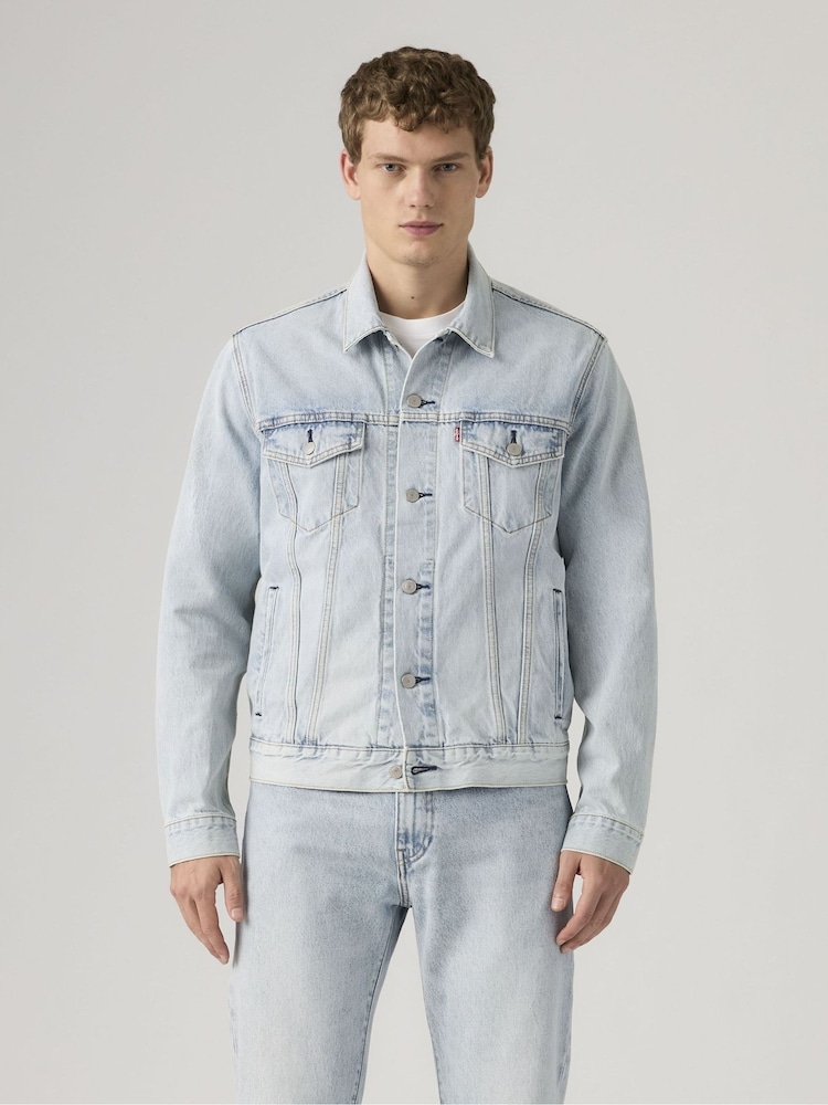 Levi's® Light Blue Trucker Jacket - Image 1 of 5