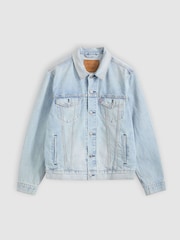 Levi's® Light Blue Trucker Jacket - Image 4 of 5