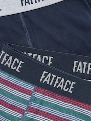 FatFace Multi Colour Classic Boxers 2 Pack - Image 2 of 2