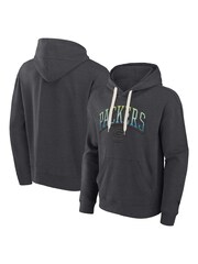 Fanatics NFL Green Bay Packers Gradient Fleece Pullover 100% Cotton Black Hoodie - Image 1 of 3