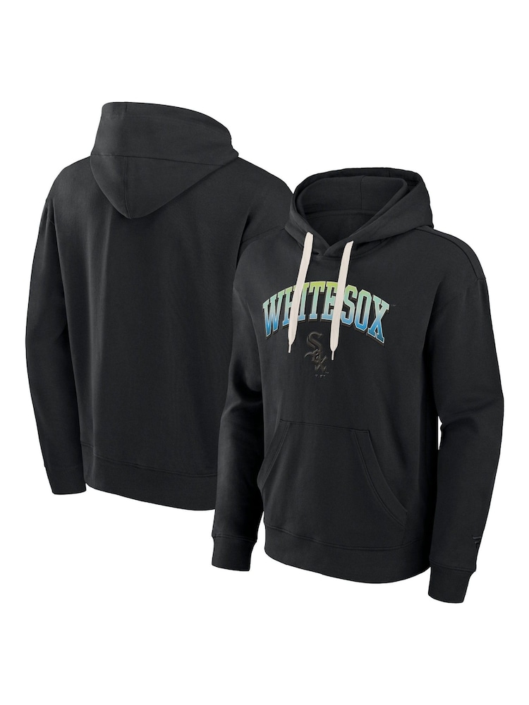 Fanatics MLB Chicago White Sox Gradient Fleece Pullover 100% Cotton Black Hoodie - Image 1 of 3
