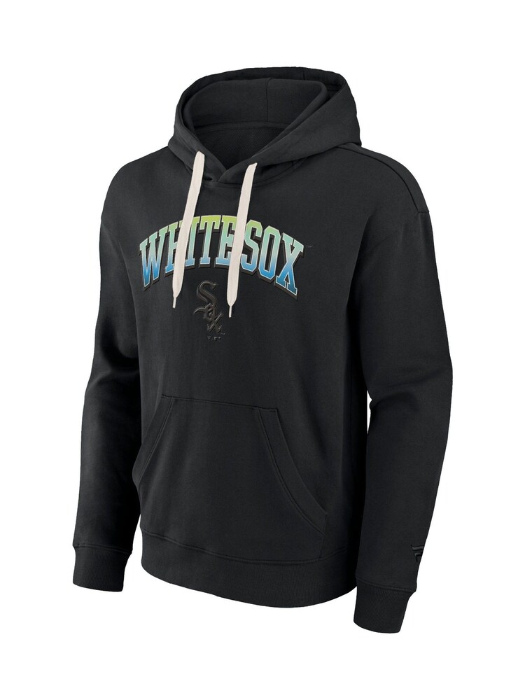 Fanatics MLB Chicago White Sox Gradient Fleece Pullover 100% Cotton Black Hoodie - Image 2 of 3