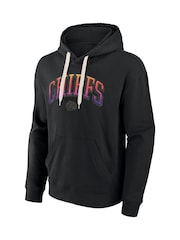 Fanatics NFL Kansas City Chiefs Gradient Fleece Pullover 100% Cotton Black Hoodie - Image 2 of 3