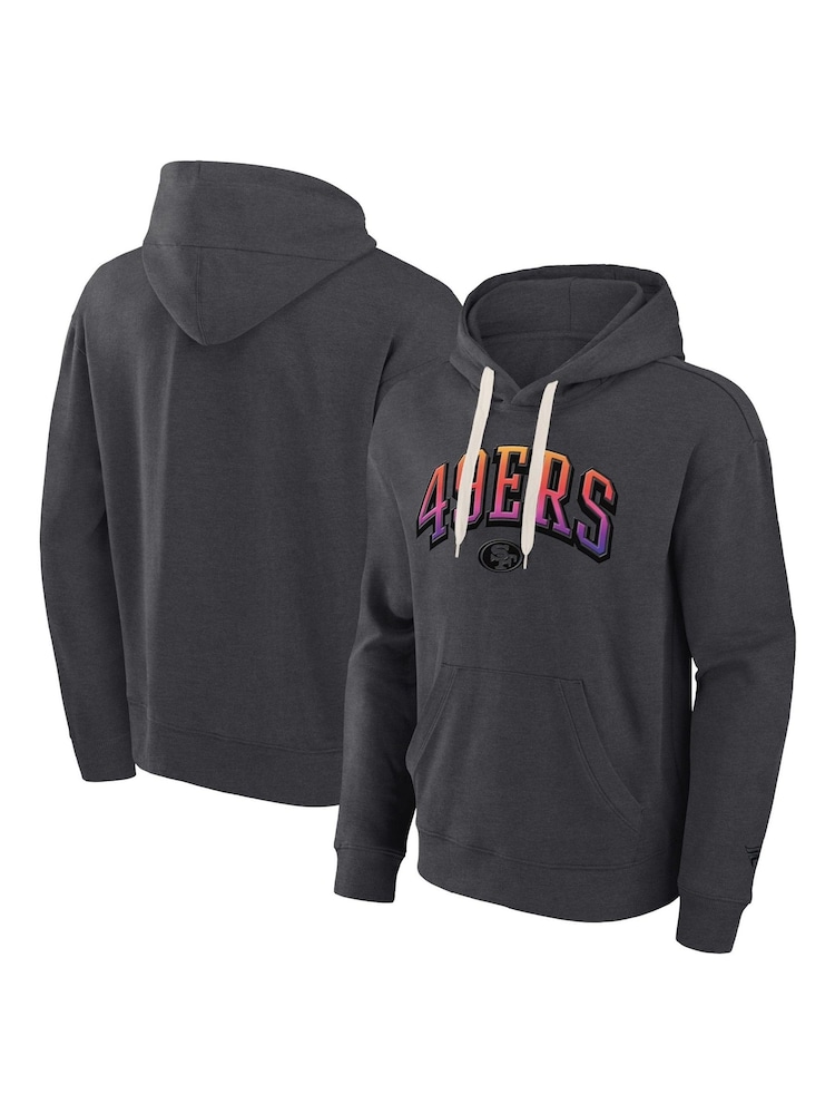 Fanatics NFL San Francisco 49ers Gradient Fleece Pullover 100% Cotton Black Hoodie - Image 1 of 3
