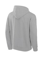 Fanatics Grey MLB Los Angeles Dodgers Gradient Fleece Pullover 100% Cotton Hoodie - Image 3 of 3