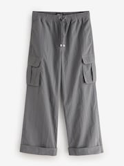 Charcoal Grey Cargo Trousers - Image 1 of 1