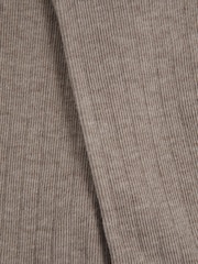 Reiss Neutral Felicia Cotton Blend Ribbed Loafer Socks - Image 3 of 3