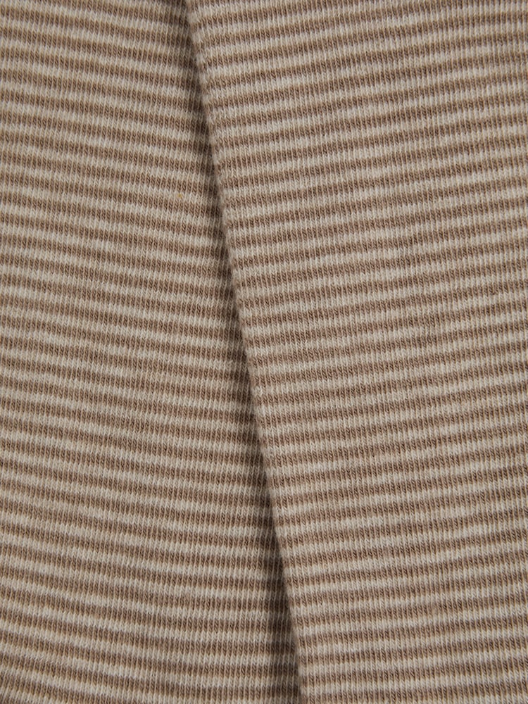 Reiss Neutral Maria Cotton Blend Striped Crew Socks - Image 3 of 3
