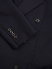 Двубортный пиджак из смешанной шерсти Reiss Combo Db - Изображение 7 из 7