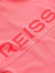 Reiss Bright Pink Natasha 9-13 yrs Open-Collar Jumper Dress - Image 5 of 5