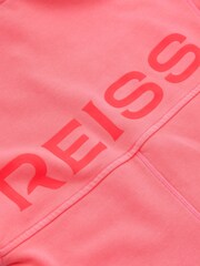 Reiss Bright Pink Natasha 13-14 yrs Open-Collar Jumper Dress - Image 5 of 5